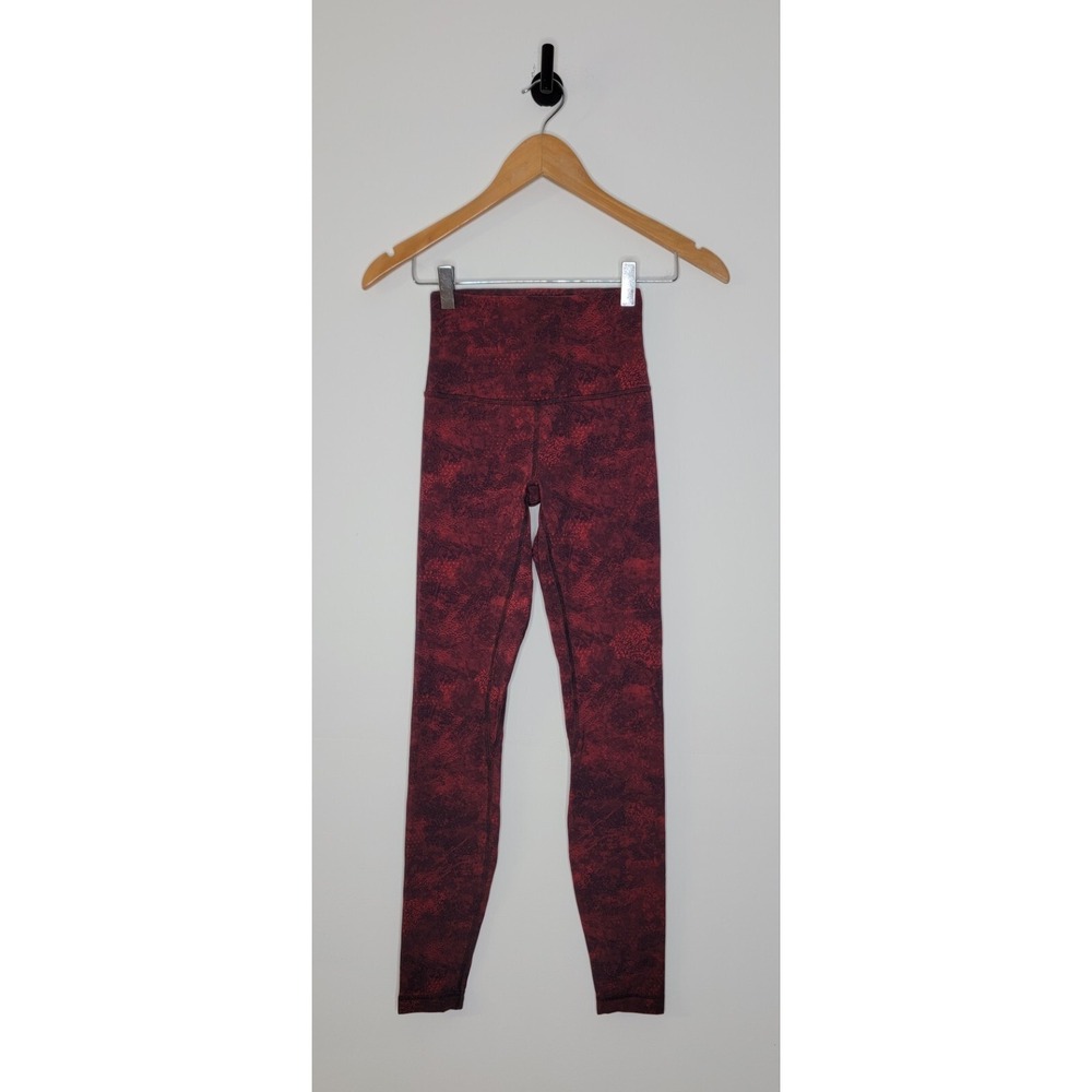 Lululemon Align Leggings Women's Size 2 Lunar New Year Intricate Oasis Multi
